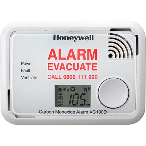 Honeywell XC 100D Carbon Monoxide Alarm 