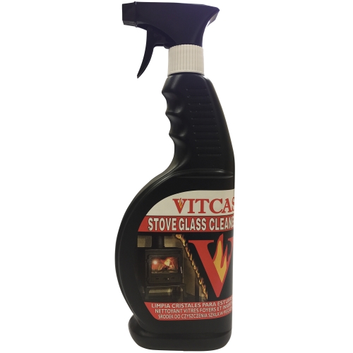 Stove Glass Cleaner - 650ml Spray Bottle (single) 