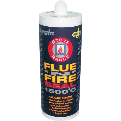 Flue n Fire Sillicate Cement Black 1500°C - 150ml 